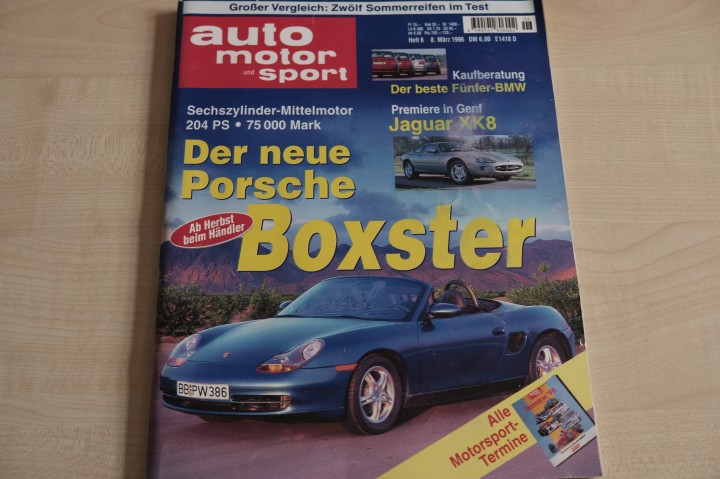 Deckblatt Auto Motor und Sport (06/1996)